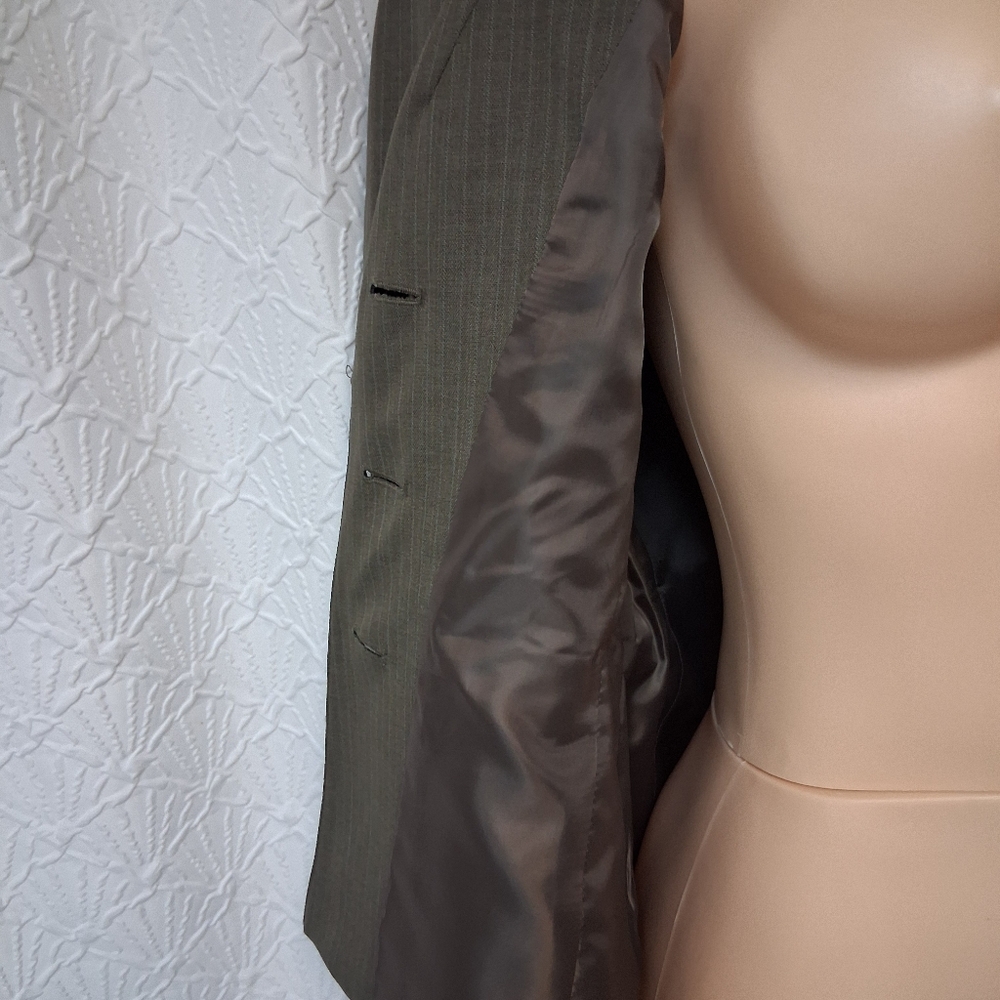 Evan Picone Sophisticated Women's Brown Suit Jacket  blazer - Picture 6 of 16